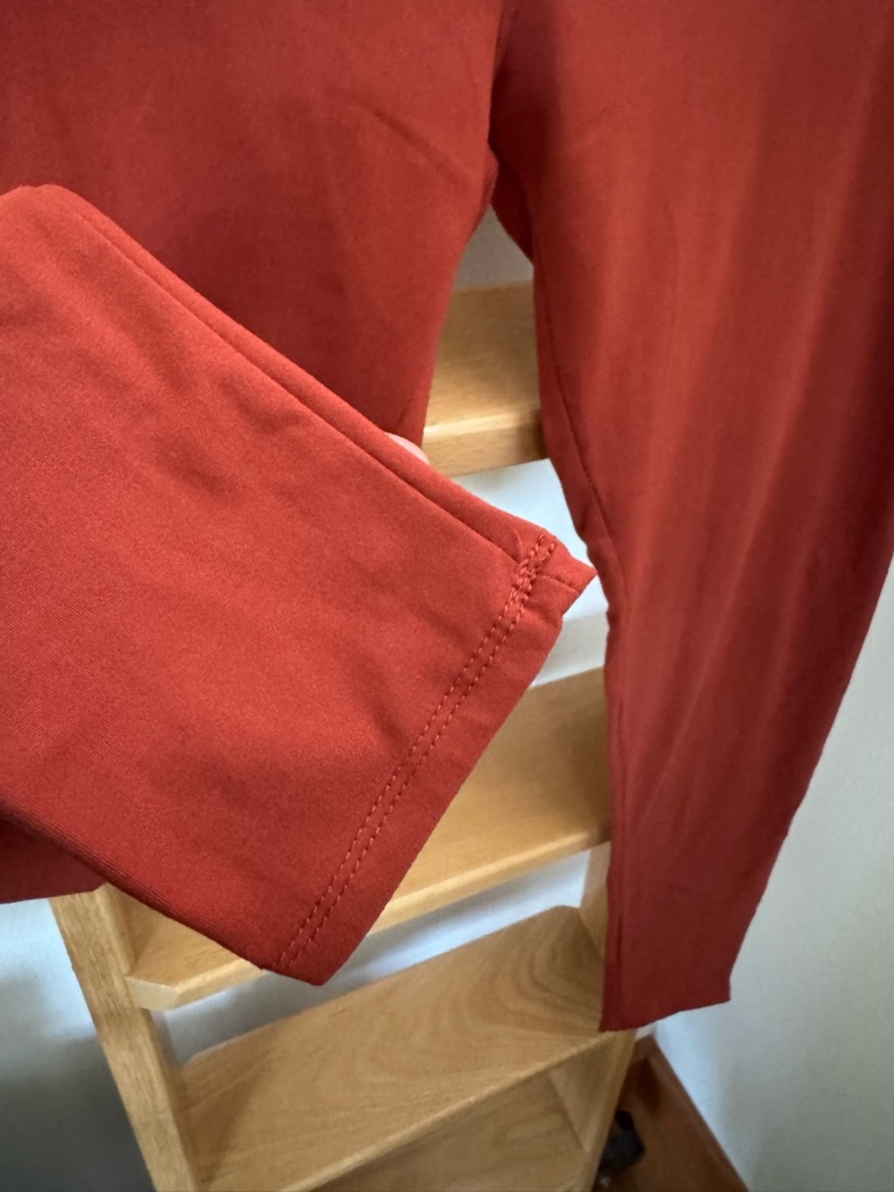EUC TC Tall & Curvy LuLaRoe Solid Deep Rust Buttery Soft Leggings - Picture 3 of 9